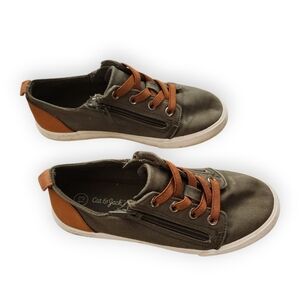 Cat & Jack Green and Brown Sneakers